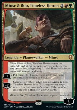 Minsc & Buh, zeitlose Helden CLB-285 Mythic Excellent Englisch