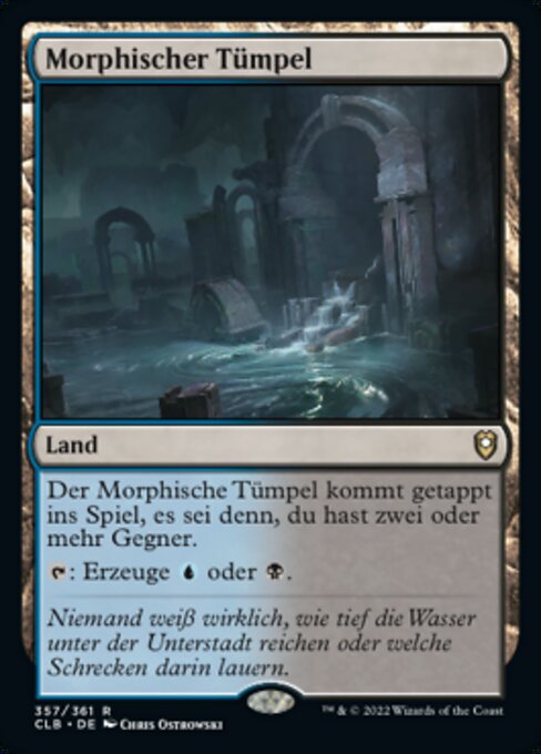 Morphischer Tümpel CLB-357 Rare Near Mint Deutsch