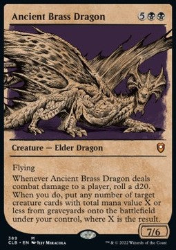 Uralter Messingdrache (V.2) XCLB-389 Mythic Excellent Deutsch