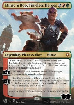 Minsc & Buh, zeitlose Helden XCLB-363 Mythic Near Mint Deutsch