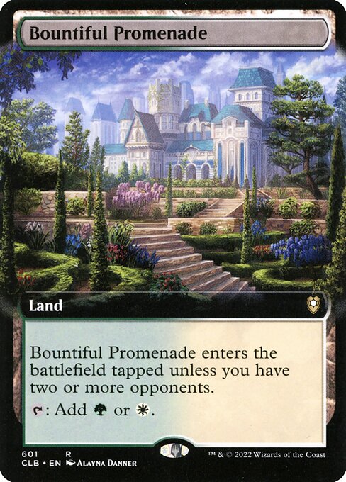 Reiche Promenade XCLB-601 Rare Excellent Englisch Foil