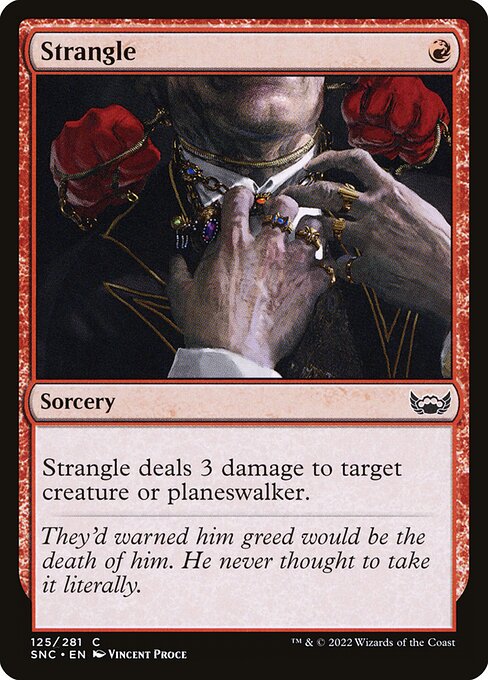 Strangle SNC-125 Common Near Mint Englisch