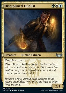 Disziplinierter Duellant SNC-182 Uncommon Excellent Englisch Foil