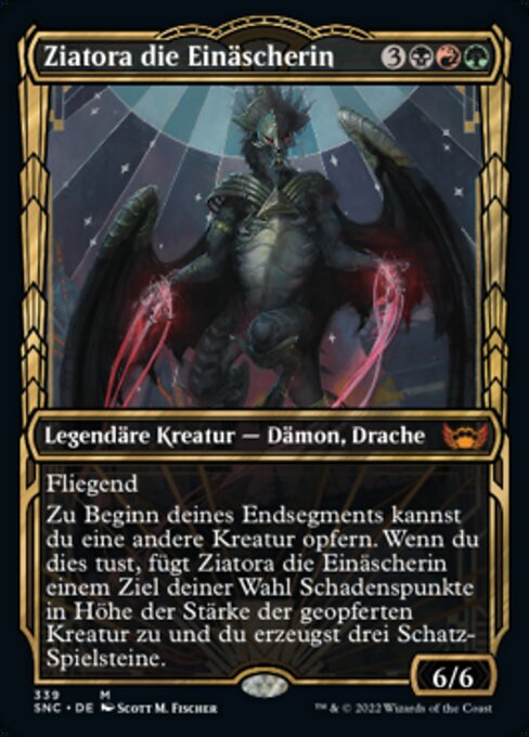 Ziatora die Einäscherin (V.1) XSNC-339 Mythic Near Mint Deutsch