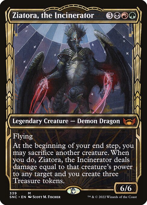 Ziatora die Einäscherin (V.1) XSNC-339 Mythic Near Mint Englisch