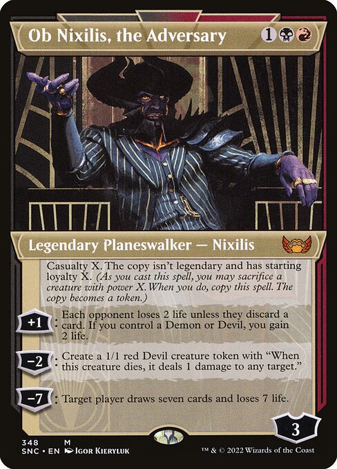 Ob Nixilis, der Widersacher (V.2) XSNC-348 Mythic Near Mint Englisch Foil