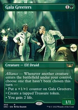 Gala Greeters XSNC-450 Rare Near Mint Englisch Foil