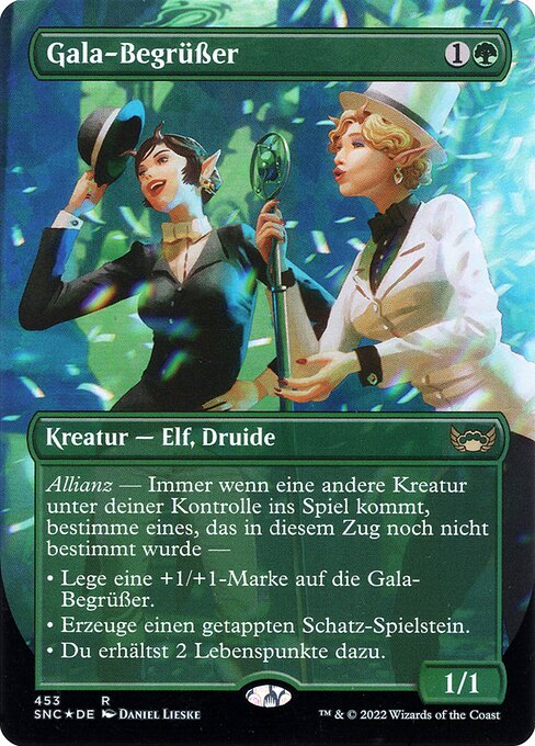 Gala-Begrüßer (V.5) XSNC-453 Rare Excellent Deutsch Foil