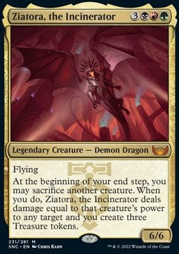 Ziatora die Einäscherin SNC-231 Mythic Near Mint Englisch Foil