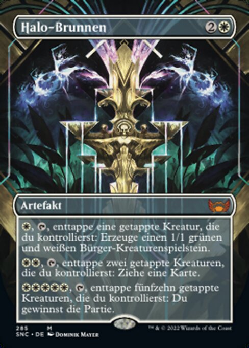 Halo-Brunnen XSNC-285 Mythic Near Mint Deutsch