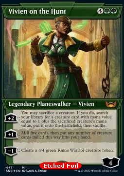 Vivien on the Hunt XSNC-447 Mythic Near Mint Englisch Foil