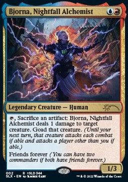 Bjorna, Nightfall Alchemist SLX-2 Rare Near Mint Englisch
