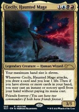 Cecily, Haunted Mage SLX-3 Rare Excellent Englisch