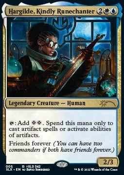 Hargilde, Kindly Runechanter SLX-5 Rare Near Mint Englisch