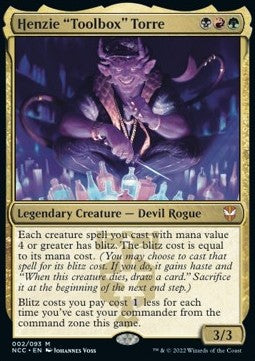 Henzie „Der Beschaffer" Torre NCC-2 Mythic Near Mint Englisch Foil