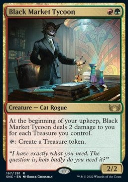 Black Market Tycoon SNC-167 Rare Excellent Englisch Foil