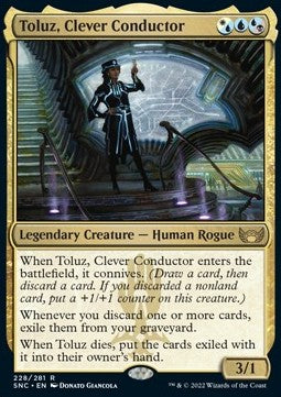 Toluz, Clever Conductor SNC-228 Rare Excellent Englisch Foil