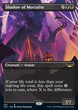 Shadow of Mortality XSNC-287 Rare Near Mint Englisch Foil