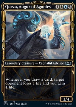 Queza, Augurin der Qualen (V.1) XSNC-326 Uncommon Excellent Deutsch