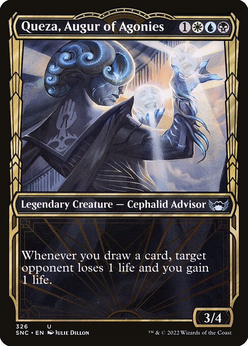 Queza, Augur of Agonies XSNC-326 Uncommon Excellent Englisch