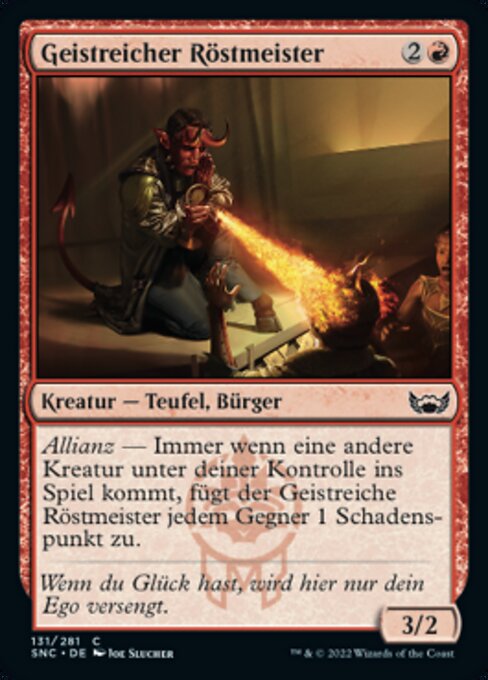 Geistreicher Röstmeister SNC-131 Common Near Mint Deutsch