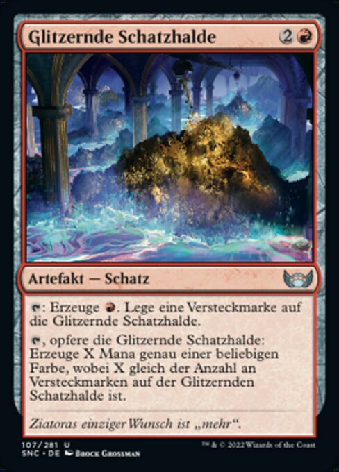 Glitzernde Schatzhalde SNC-107 Uncommon Near Mint Deutsch