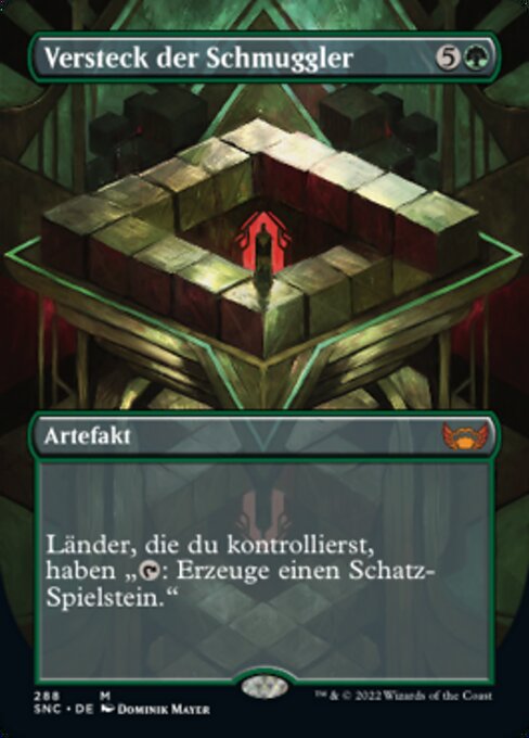 Versteck der Schmuggler XSNC-288 Mythic Near Mint Deutsch Foil