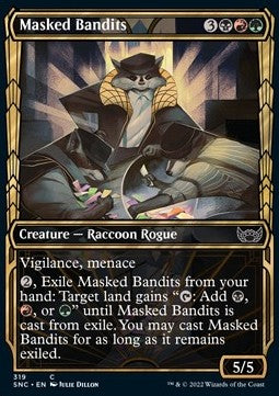 Maskierte Banditen (V.1) XSNC-319 Common Excellent Englisch Foil