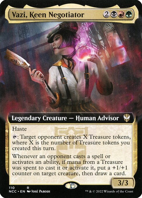 Vazi, Keen Negotiator XNCC-110 Rare Excellent Englisch