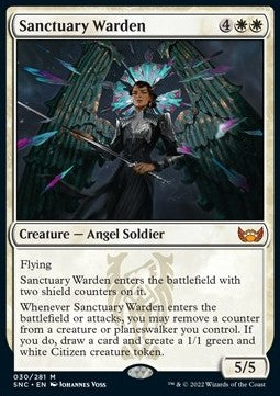 Sanctuary Warden SNC-30 Mythic Near Mint Englisch