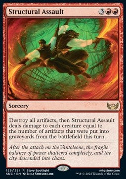 Structural Assault SNC-126 Rare Near Mint Englisch