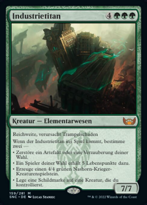 Industrietitan SNC-159 Mythic Near Mint Deutsch