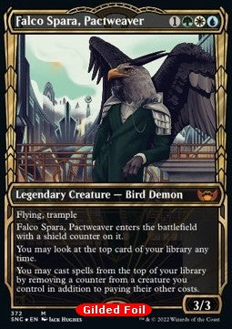 Falco Spara, der Paktweber (V.2) XSNC-372 Mythic Near Mint Englisch Foil