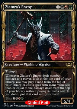 Gesandter von Ziatora (V.2) XSNC-405 Rare Near Mint Englisch Foil