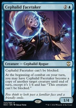 Cephalid Facetaker NCC-23 Rare Excellent Englisch