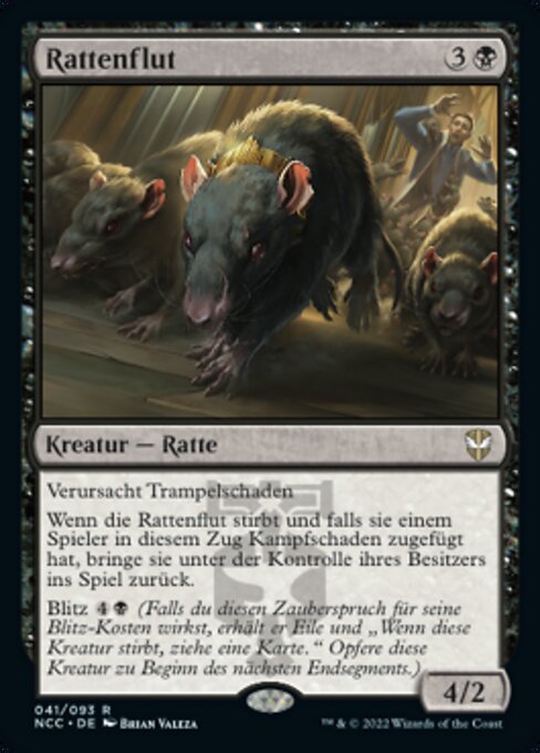 Rattenflut NCC-41 Rare Near Mint Deutsch