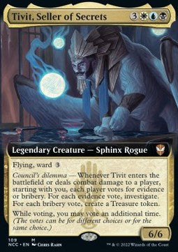 Tivit, Seller of Secrets XNCC-109 Mythic Near Mint Englisch