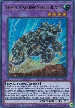 Fossile Maschine - Totenkopfbuggy GFP2-021 Ultra Rare Near Mint Deutsch 1. Auflage