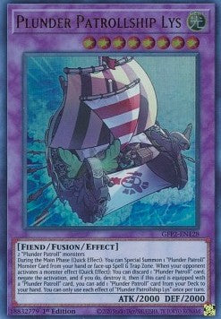 Plünderpatrouillen-Schiff Lys GFP2-128 Ultra Rare Excellent Deutsch 1. Auflage
