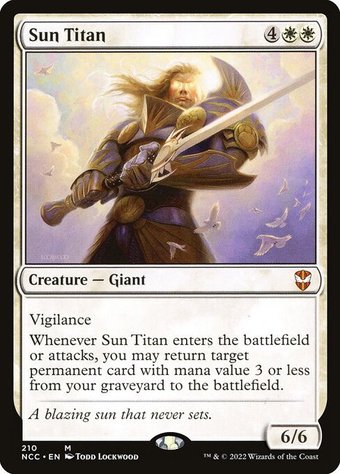 Sun Titan NCC-210 Mythic Near Mint Englisch