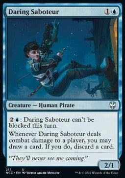 Daring Saboteur NCC-217 Uncommon Near Mint Englisch