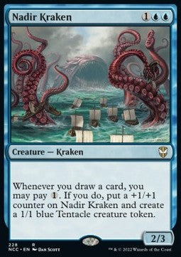 Nadir Kraken NCC-228 Rare Near Mint Englisch