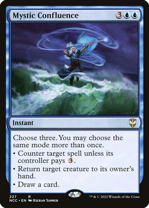 Mystic Confluence NCC-227 Rare Near Mint Englisch