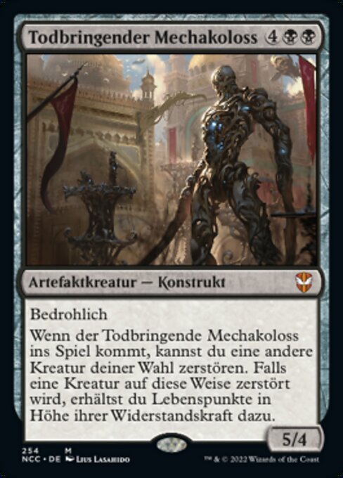 Todbringender Mechakoloss NCC-254 Mythic Good Deutsch