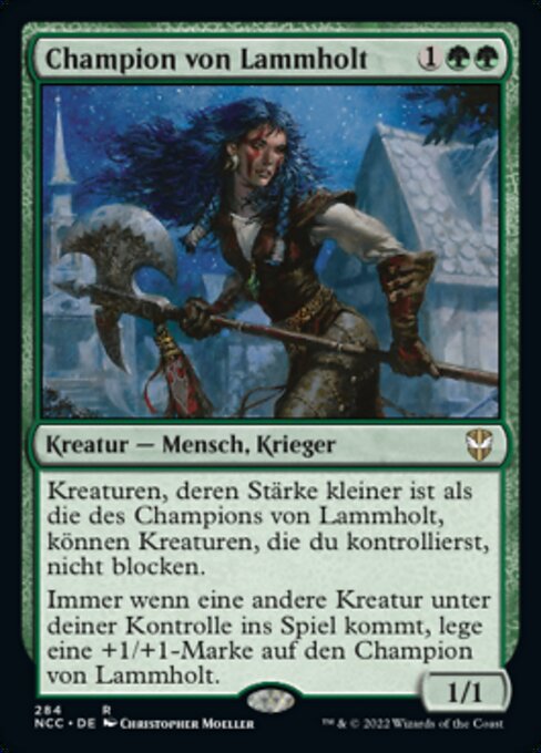 Champion von Lammholt NCC-284 Rare Light Played Deutsch