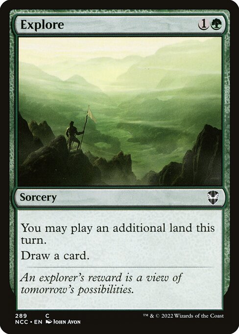 Explore NCC-289 Common Near Mint Englisch