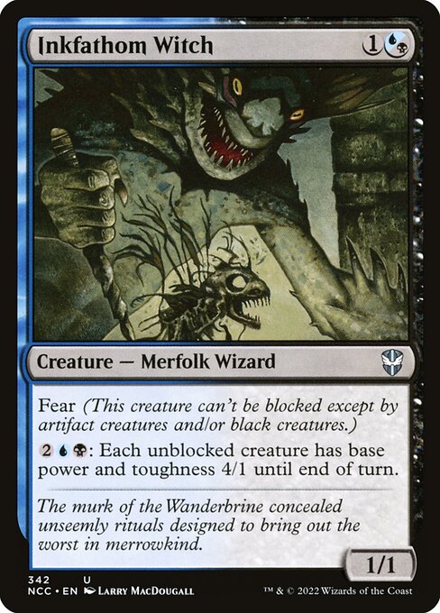 Inkfathom Witch NCC-342 Uncommon Near Mint Englisch