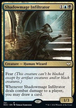 Shadowmage Infiltrator NCC-351 Rare Near Mint Englisch