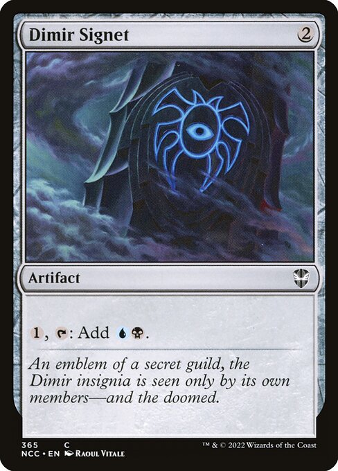 Dimir Signet NCC-365 Common Near Mint Englisch