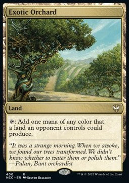 Exotic Orchard NCC-400 Rare Near Mint Englisch